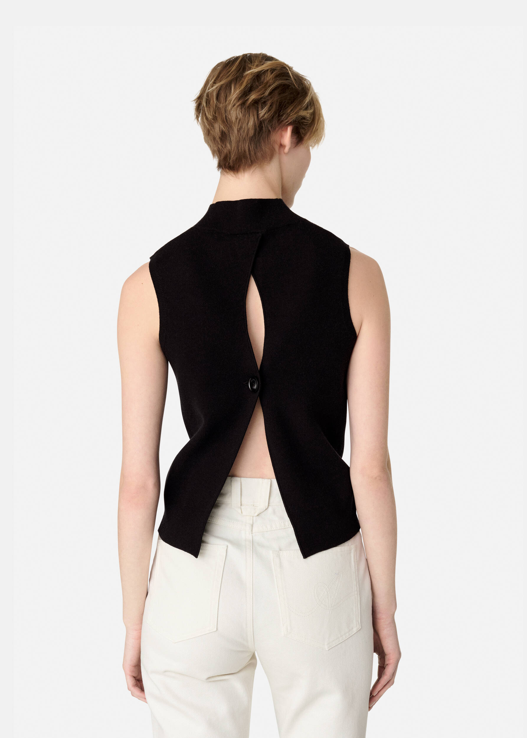 June Mock-Neck Top