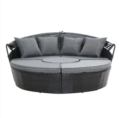 Lounge Muschel Sonneninsel Outdoor Wetterfest
