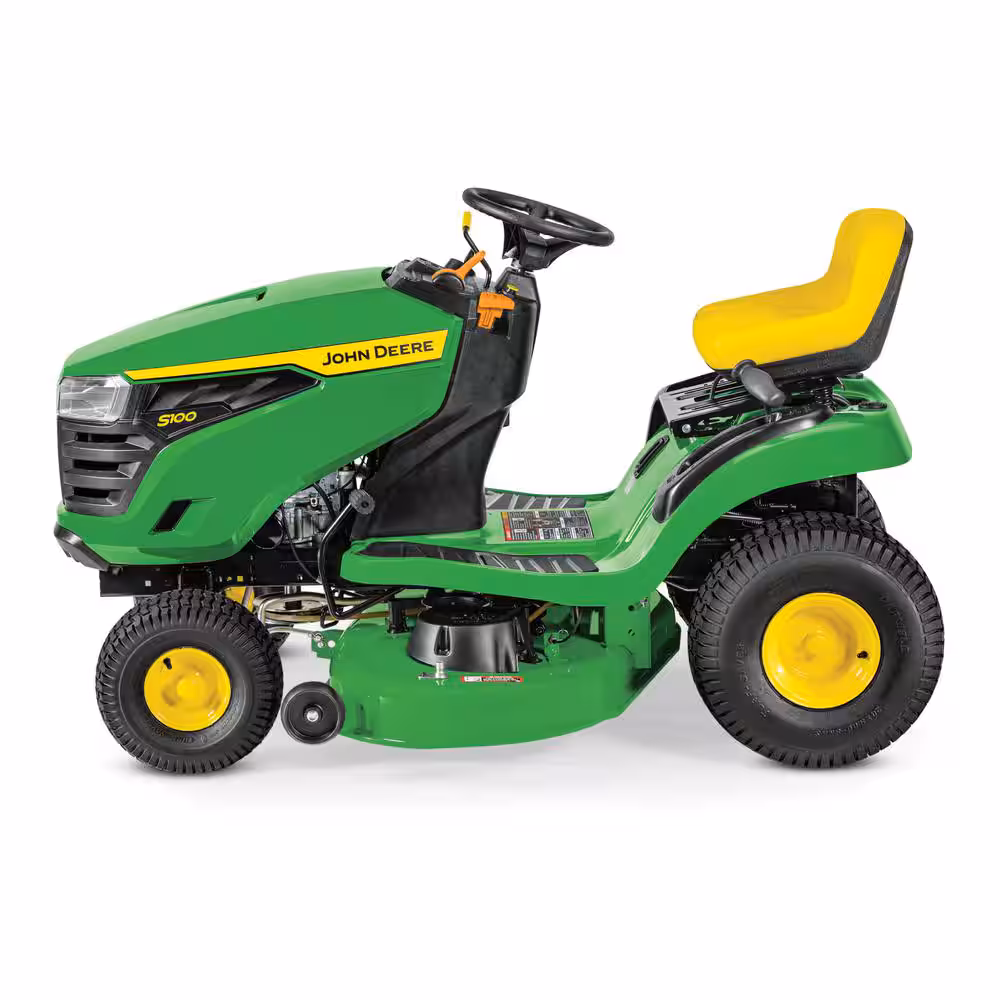 John Deere S100 42 in. 17.5 HP Gas Hydrostatic Riding Lawn Mower
