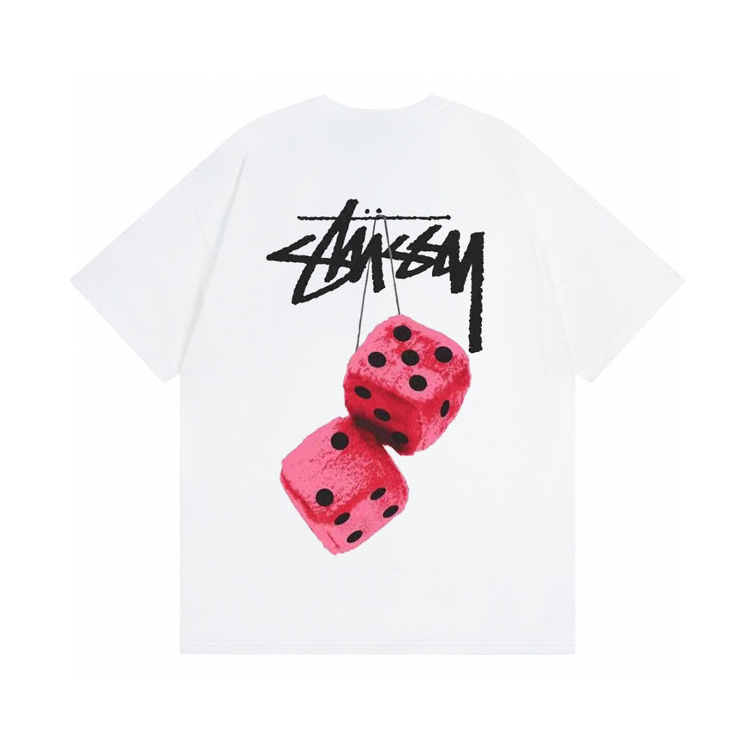 Stussy Fuzzy Dice tee