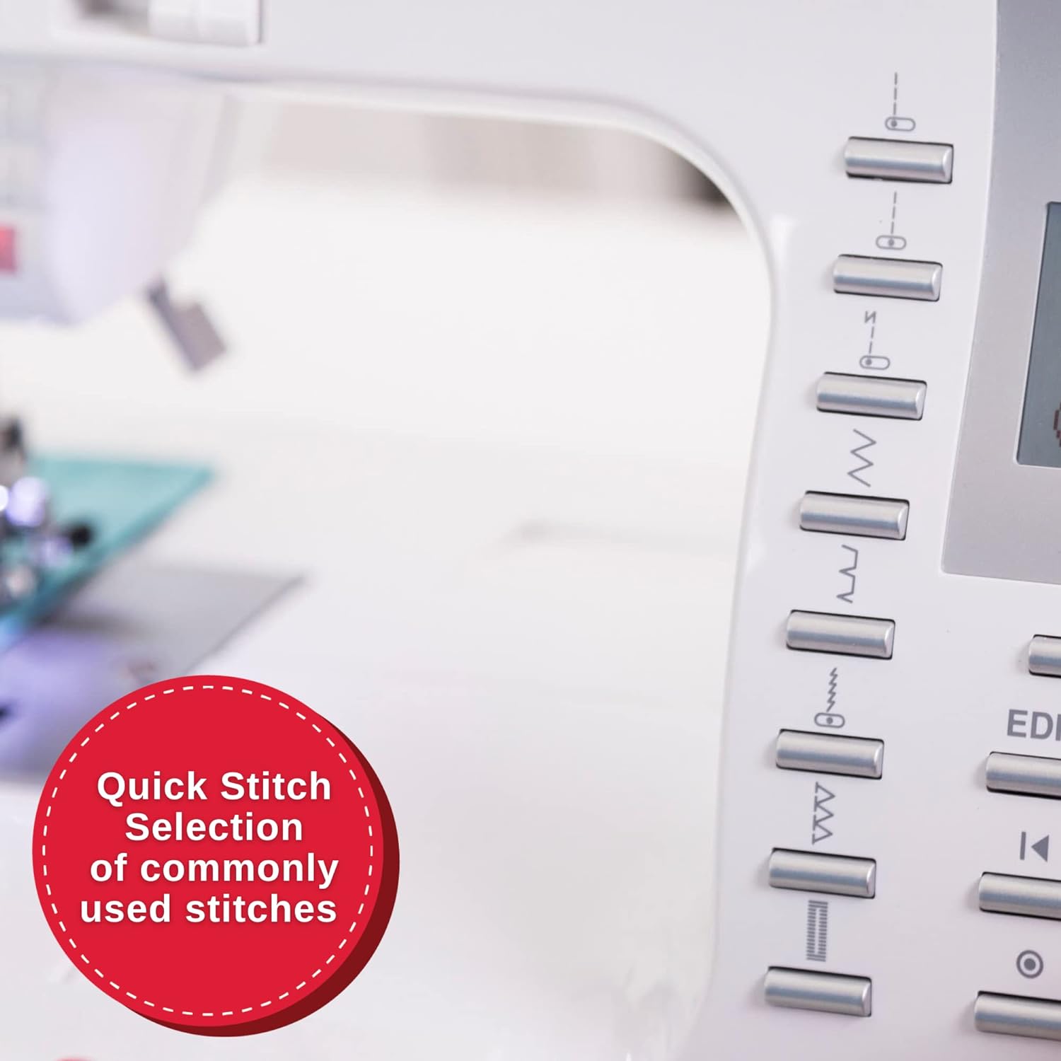 SINGER | 9960 Sewing & Quilting Machine With Accessory Kit, Extension Table - 1,172 Stitch Applications & Electronic Auto Pilot Mode