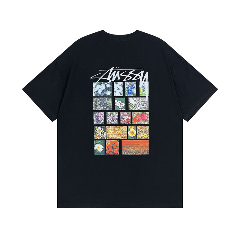 Stussy Flower Grid Tee