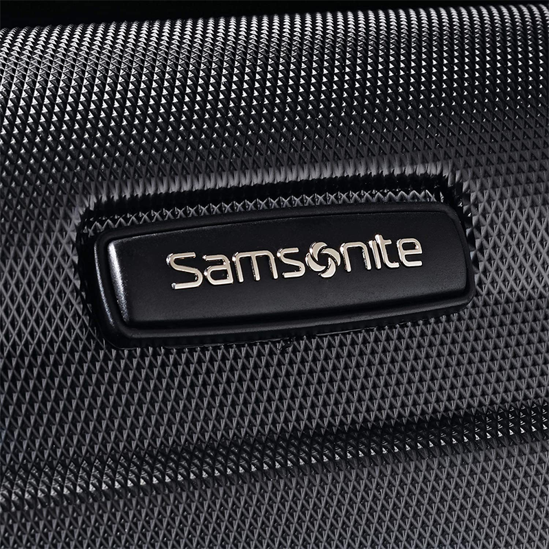 Samsonite Omni PC Hardside Expandable Luggage with Spinner Wheels,  Checked-Medium 24-Inch