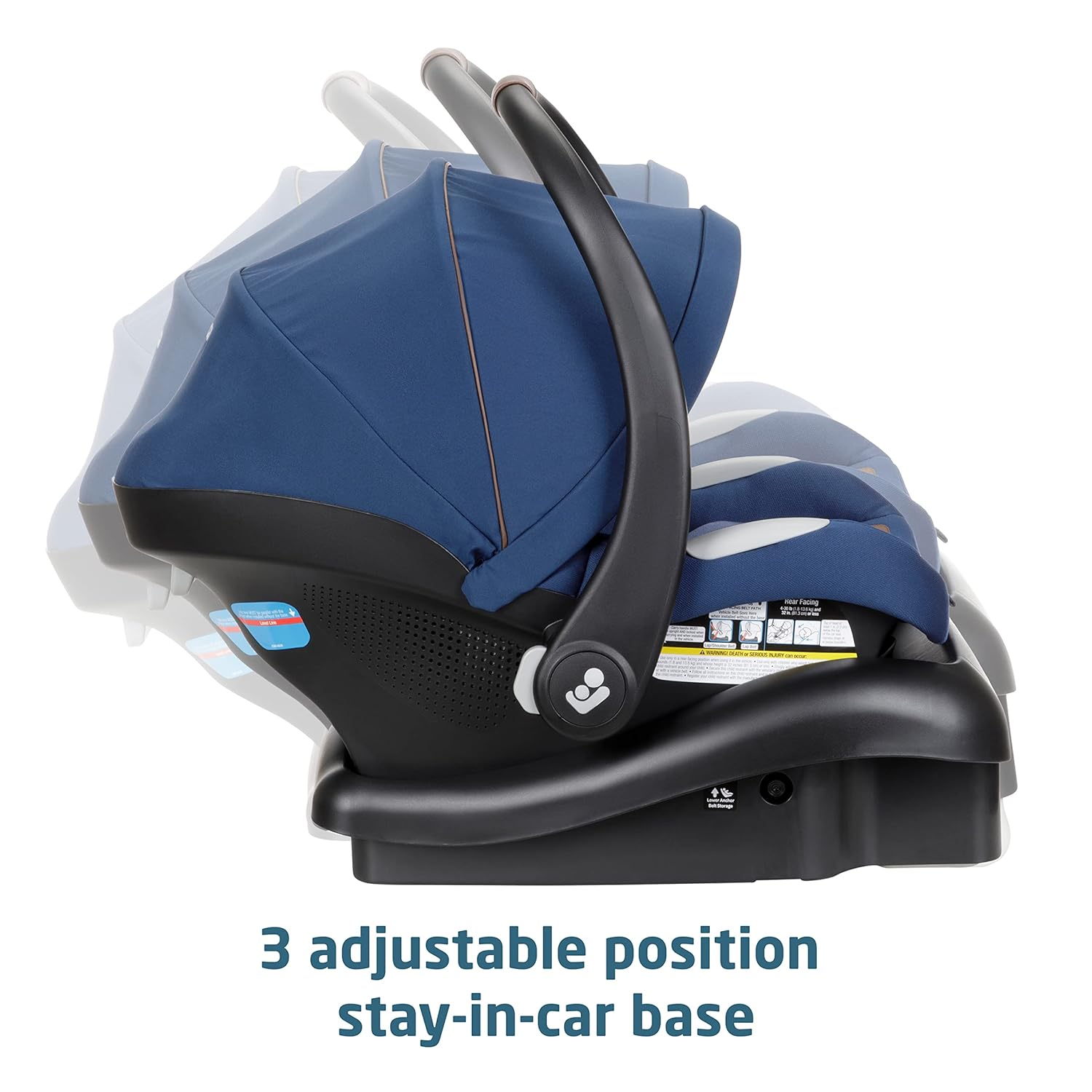 Maxi-Cosi Zelia Luxe 5-in-1 Modular Travel System, Choose Between 5 Modes of use: Parent-Facing car seat Caddy, Reversible Carriage, and Reversible Stroller