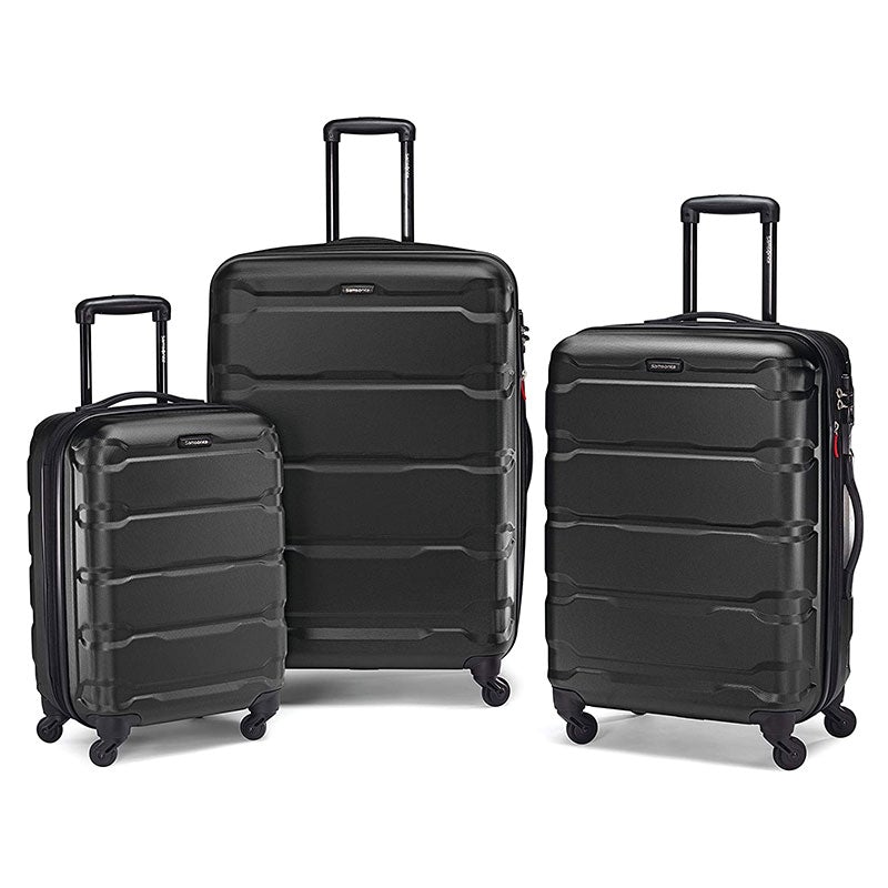 Samsonite Omni PC Hardside Expandable Luggage with Spinner Wheels,  3-Piece Set (20/24/28)