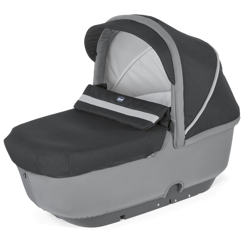 Chicco - Trio StyleGo Up, 3 in 1 Combination Stroller, Jet Black