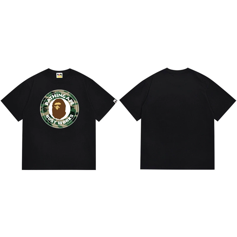 A BATHING APE® Woodland and Camo College Tee