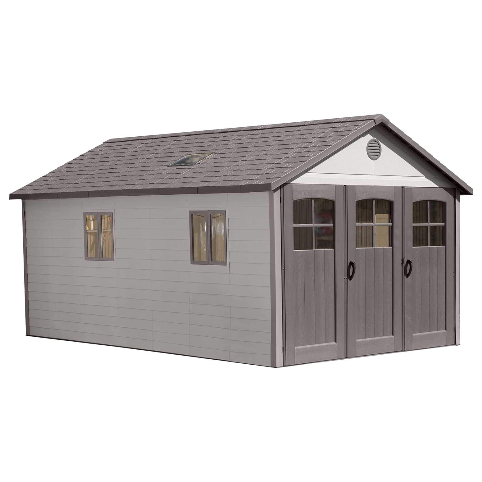 Lifetime 11 x 18.5 Ft. Outdoor Storage Shed. 11 x 18.5. Desert Sand