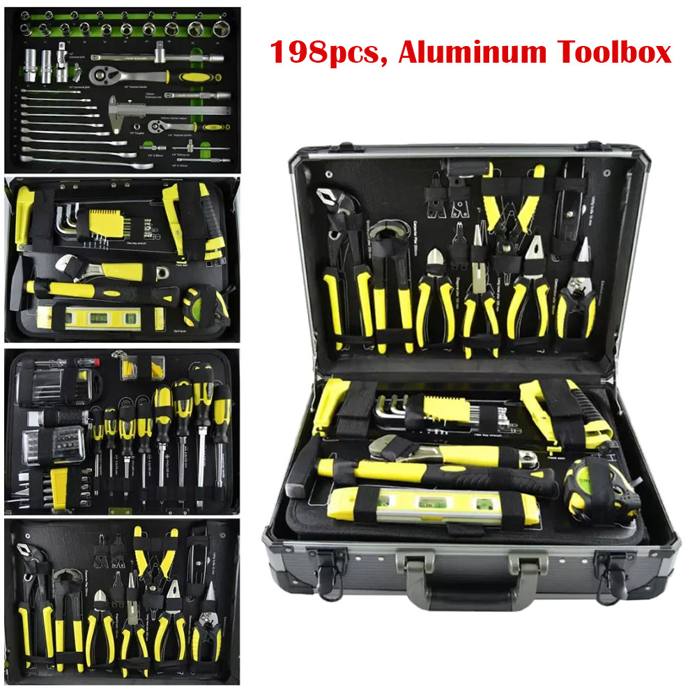 🔥LIDL Clearance Sale, 198 Pcs, Aluminum Toolbox