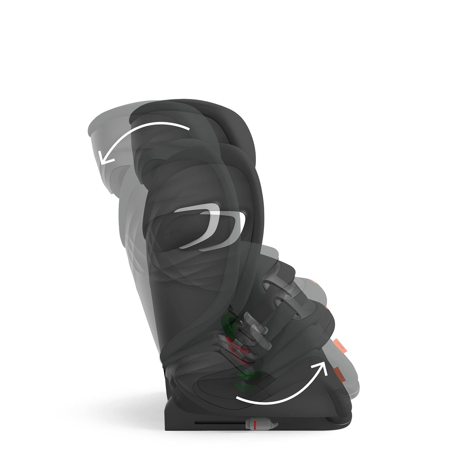 CYBEX Gold Pallas G i-Size Child Seat 76 - 150 cm from 15 Months to 12 Years (Approx. 9 to 50 kg) Lava Grey