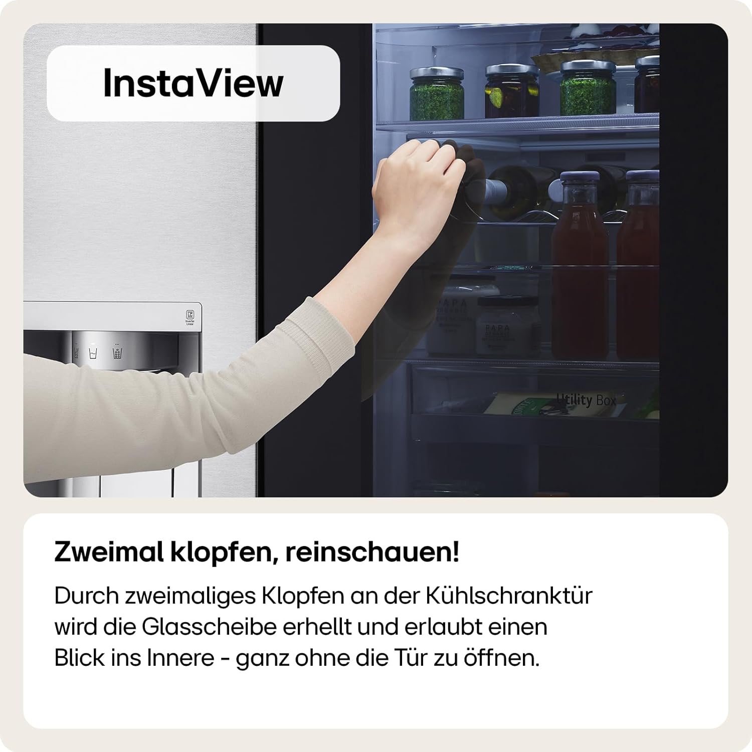 LG GSGV81PYLL Side by Side Refrigerator