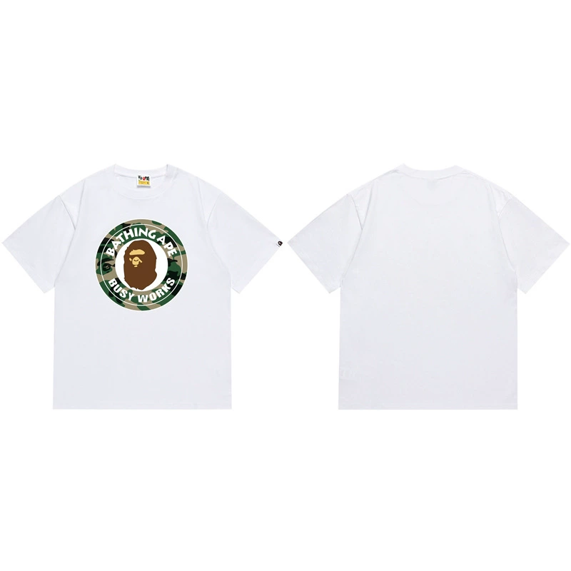 A BATHING APE® Woodland and Camo College Tee
