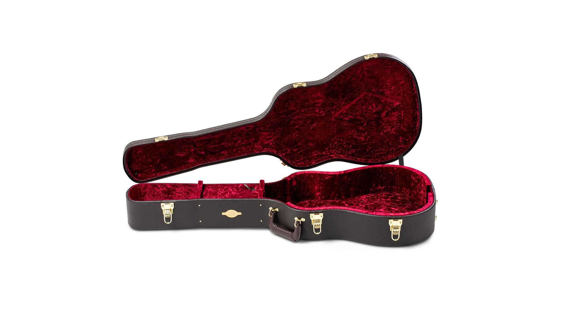 Taylor Deluxe Brown Hardshell Case, Dreadnought