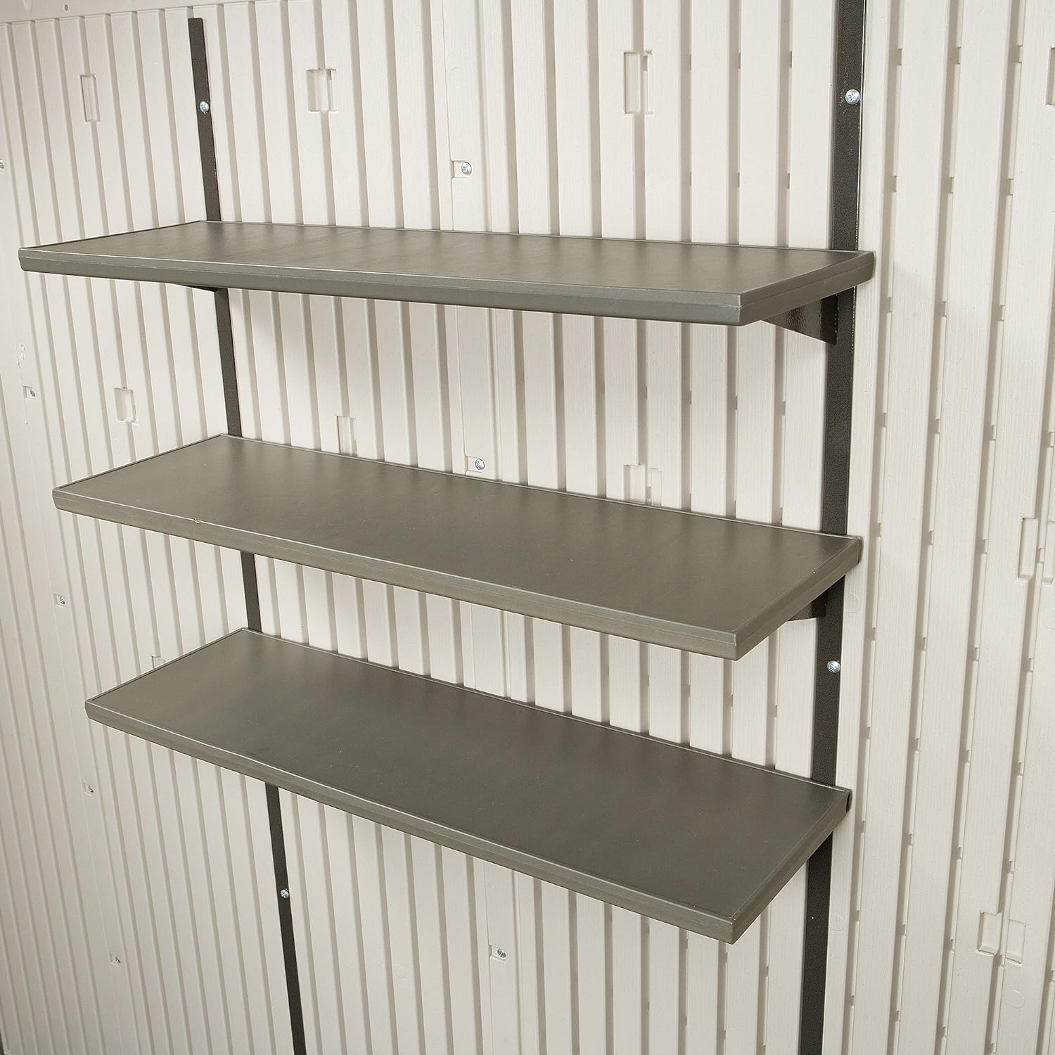 Lifetime 11 x 18.5 Ft. Outdoor Storage Shed. 11 x 18.5. Desert Sand