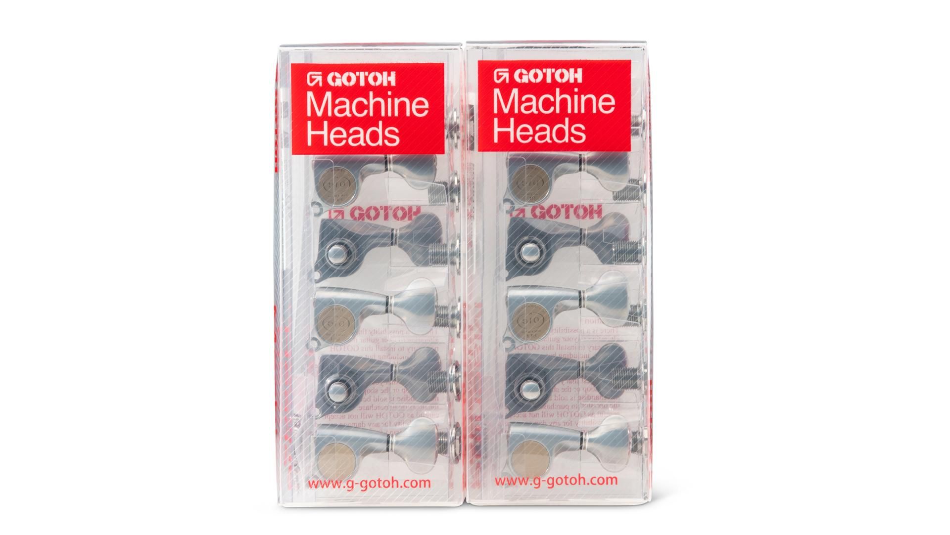Gotoh Tuners 18:1 - 12-String, Antique Chrome