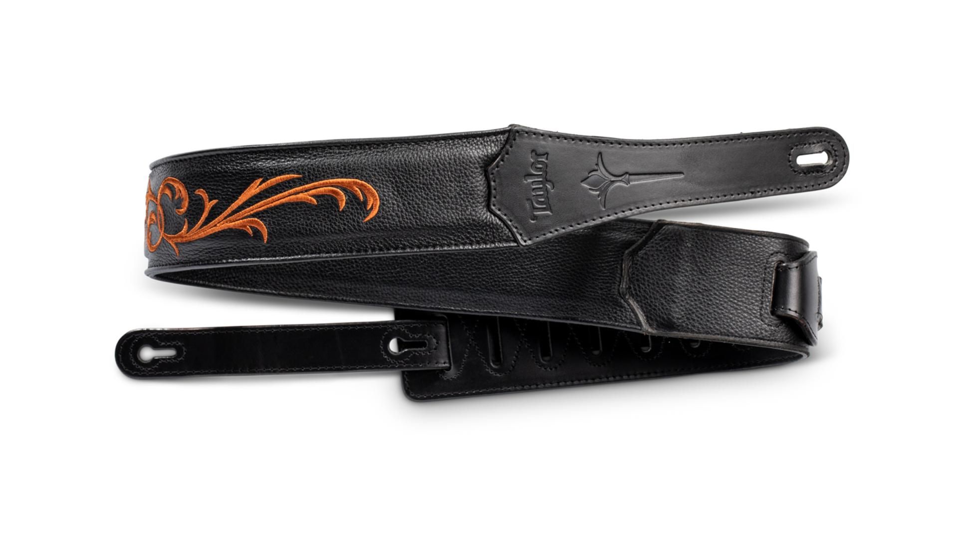 Taylor Nouveau Embroidered Leather Guitar Strap