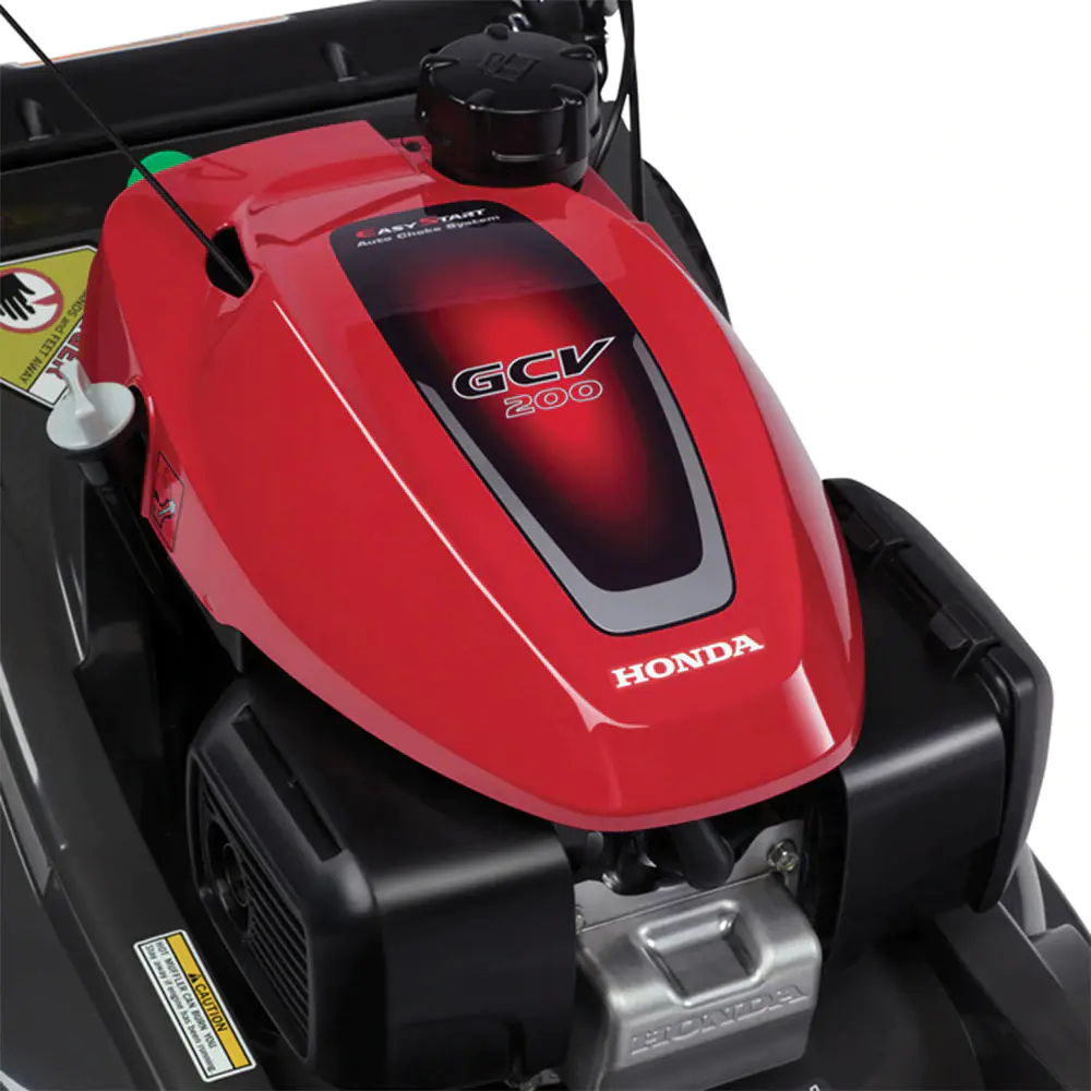 21 In. Nexite Deck Self Propelled 4-in-1 Versamow Hydrostatic Electric Start Self Propelled Lawn Mower with GCV200 Engine, Auto Choke and Roto-Stop Blade