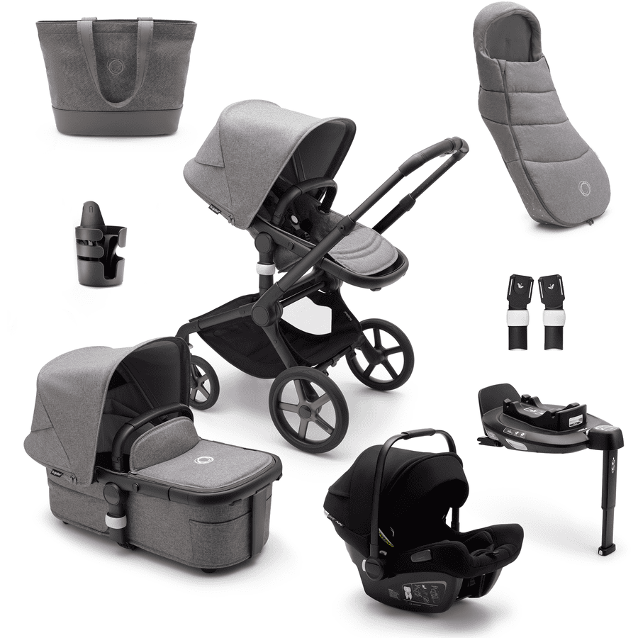 bugaboo 3in1 combined trio stroller Fox 5