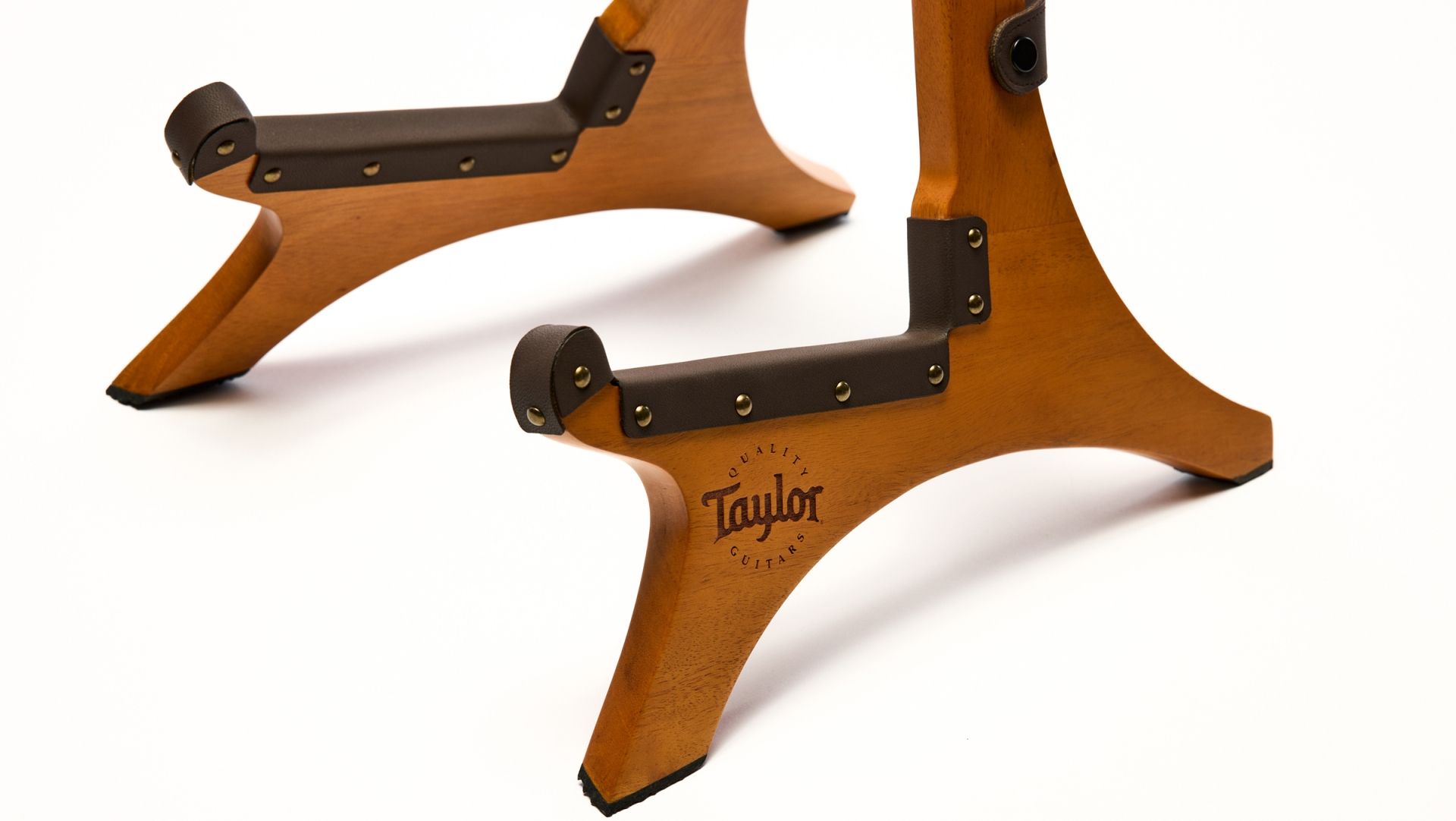 Folding Mahogany Stand