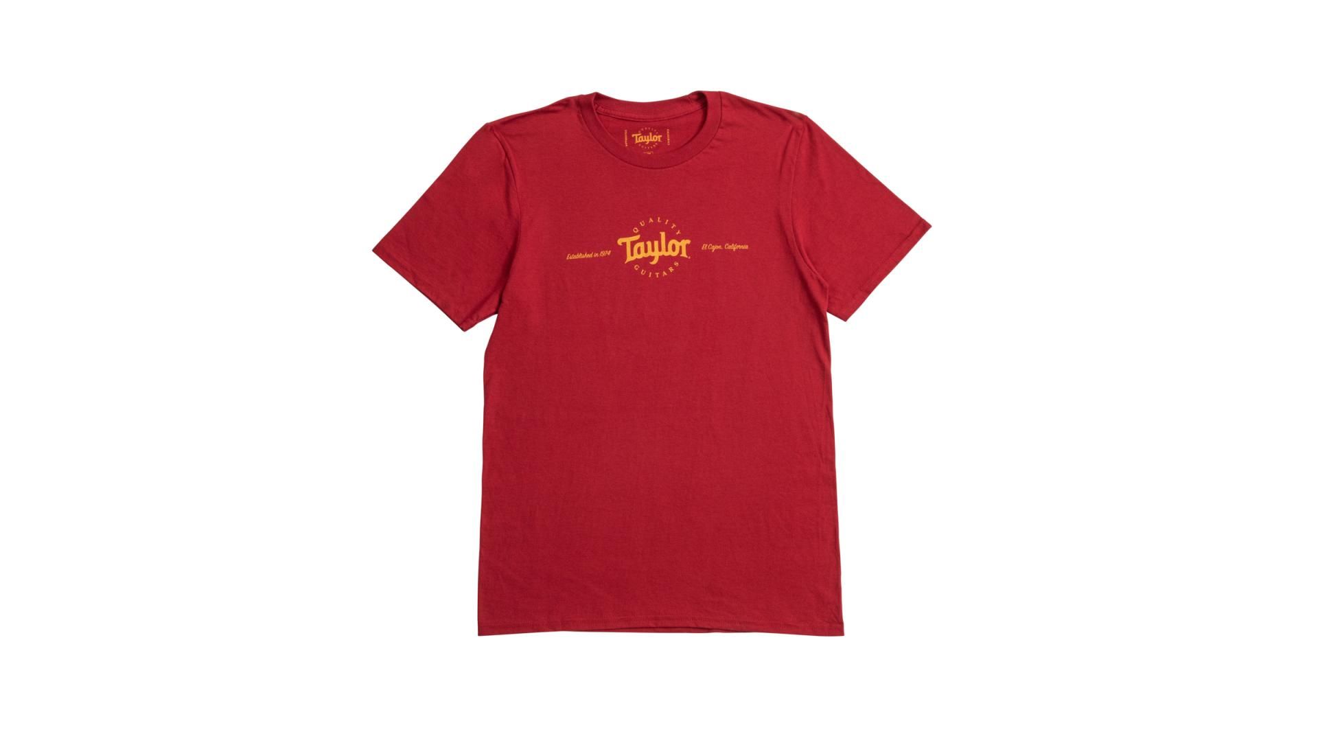 Taylor Mens Classic T, Red