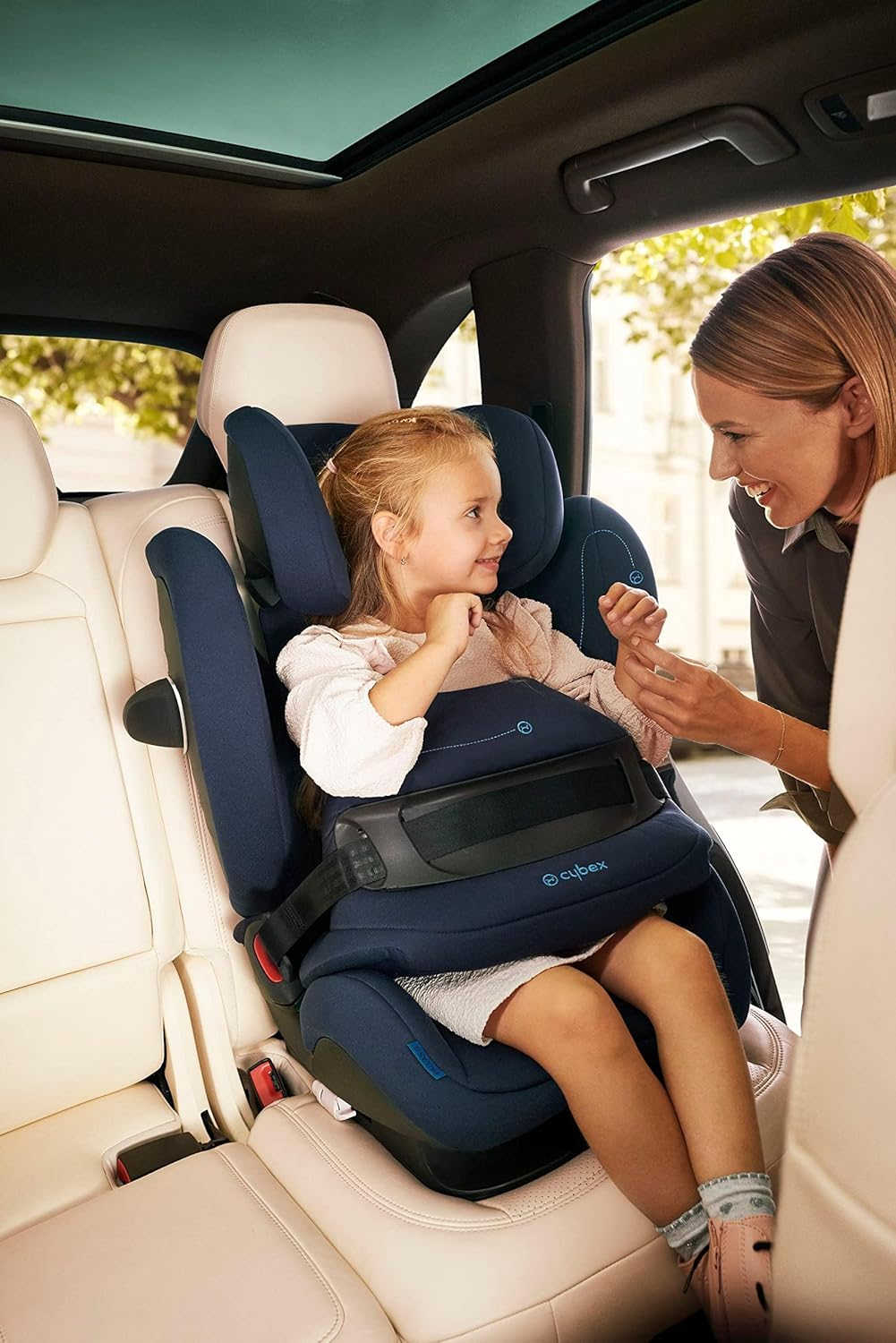 CYBEX Gold Pallas G i-Size Child Seat 76 - 150 cm from 15 Months to 12 Years (Approx. 9 to 50 kg) Deep Black