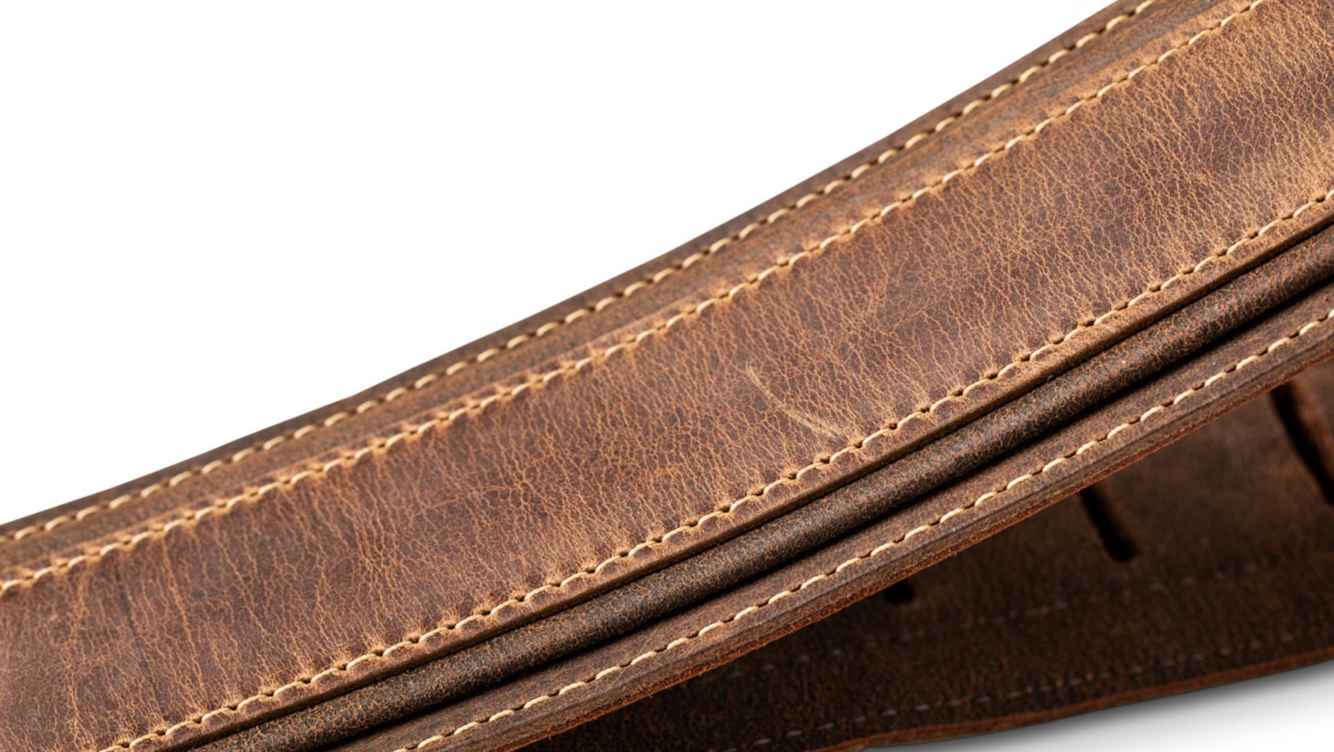 Taylor Wings Distressed Leather Guitar Strap