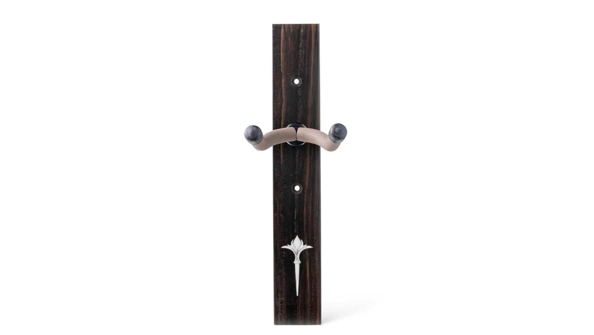 Taylor Nouveau Guitar Hanger - Ebony, Acrylic Inlay