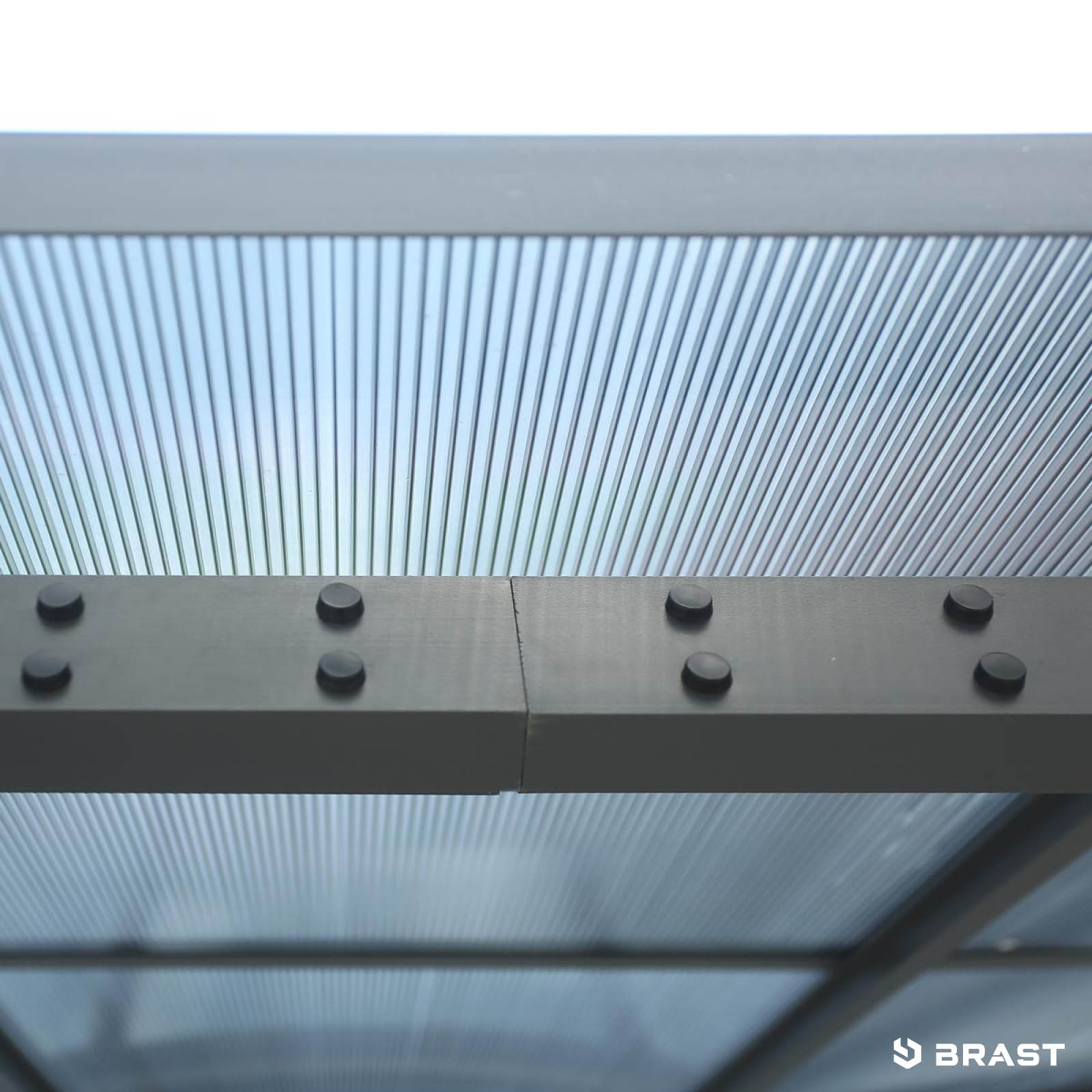 BRAST Alu Pavillon PREMIUM 3.6x4.8m beige