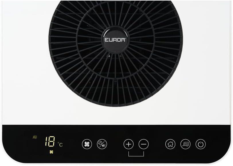 Eurom Split AC3501 WiFi + App for Caravan, Motorhome, Camping, Boat, Bus, Camper, Caravan, Mobile Home, Mobile Air Conditioner with 3500 BTU, Cooling Capacity Max. 24 m³, Protection Class IP24