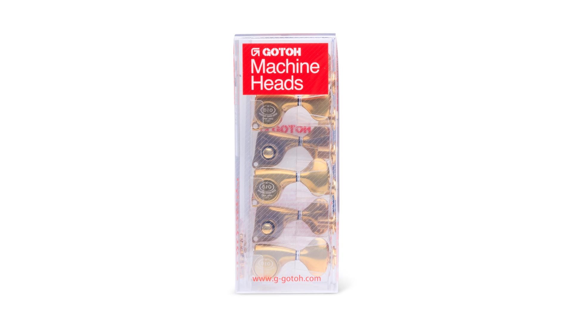 Gotoh Tuners 21:1 - 6-String, Antique Gold