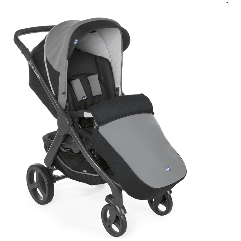 Chicco - Trio StyleGo Up, 3 in 1 Combination Stroller, Jet Black