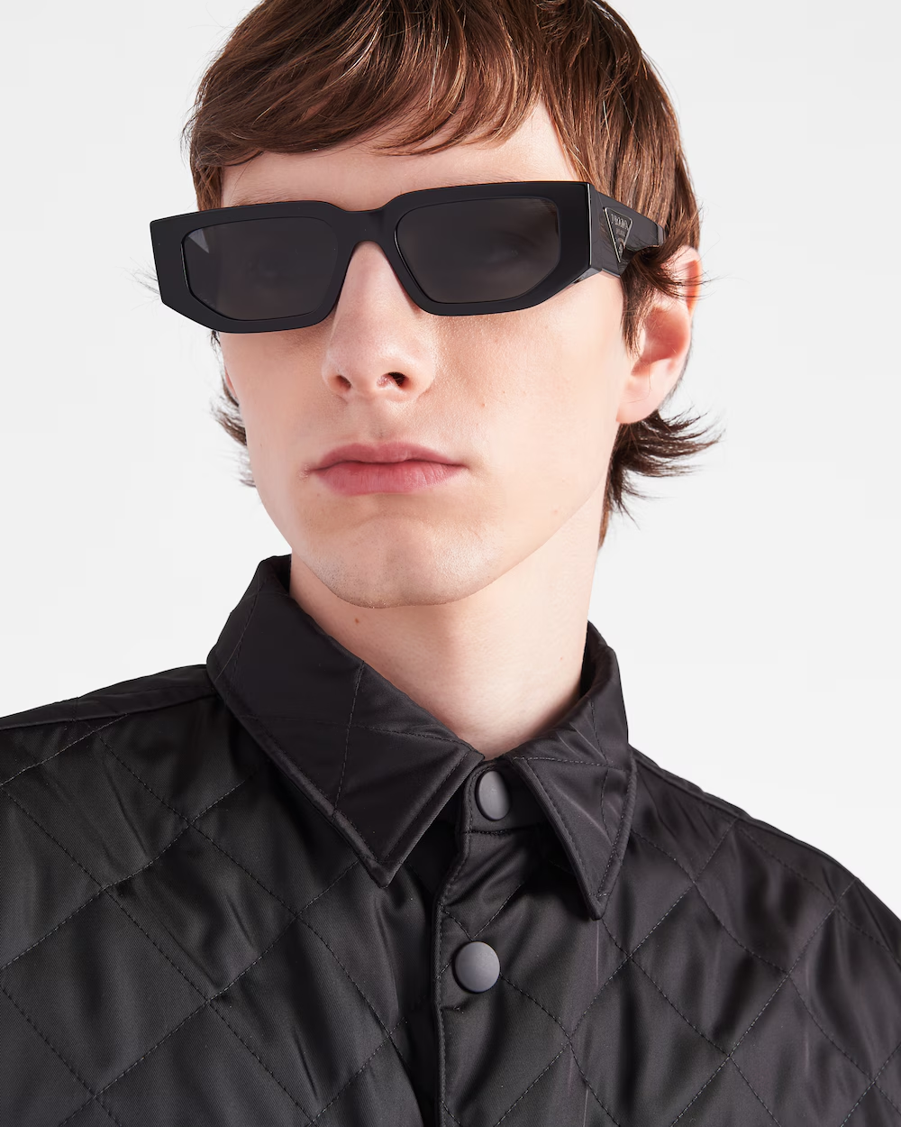 Prada Sunglasses with triangle logo SPR09Z