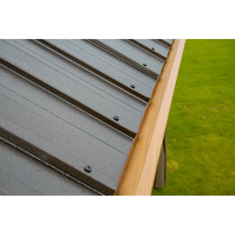 Cavus 20 Ft. W x 12 Ft. D Galvanized Steel Patio Gazebo