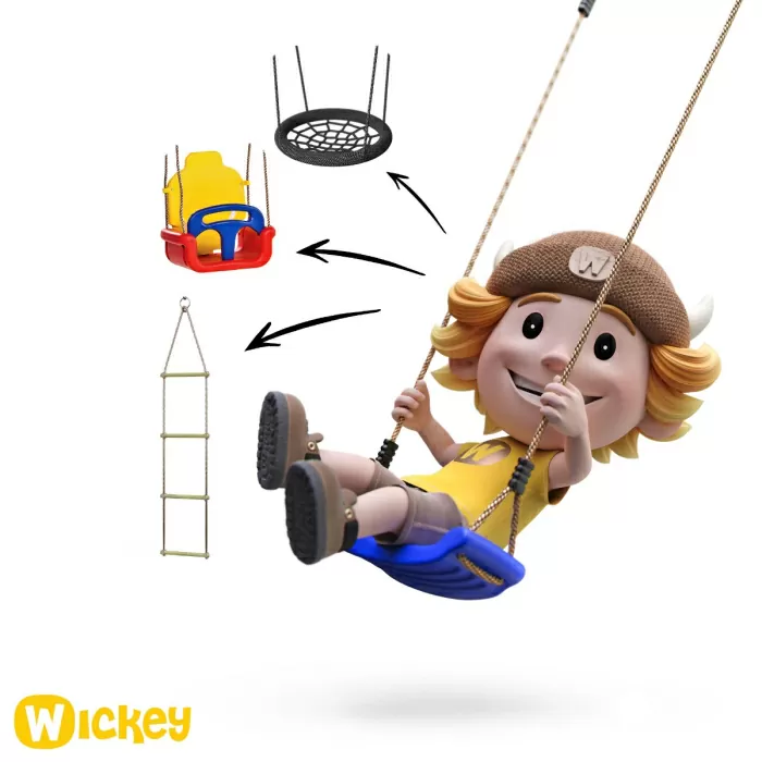 Climbing frame Wickey GhostFlyer
