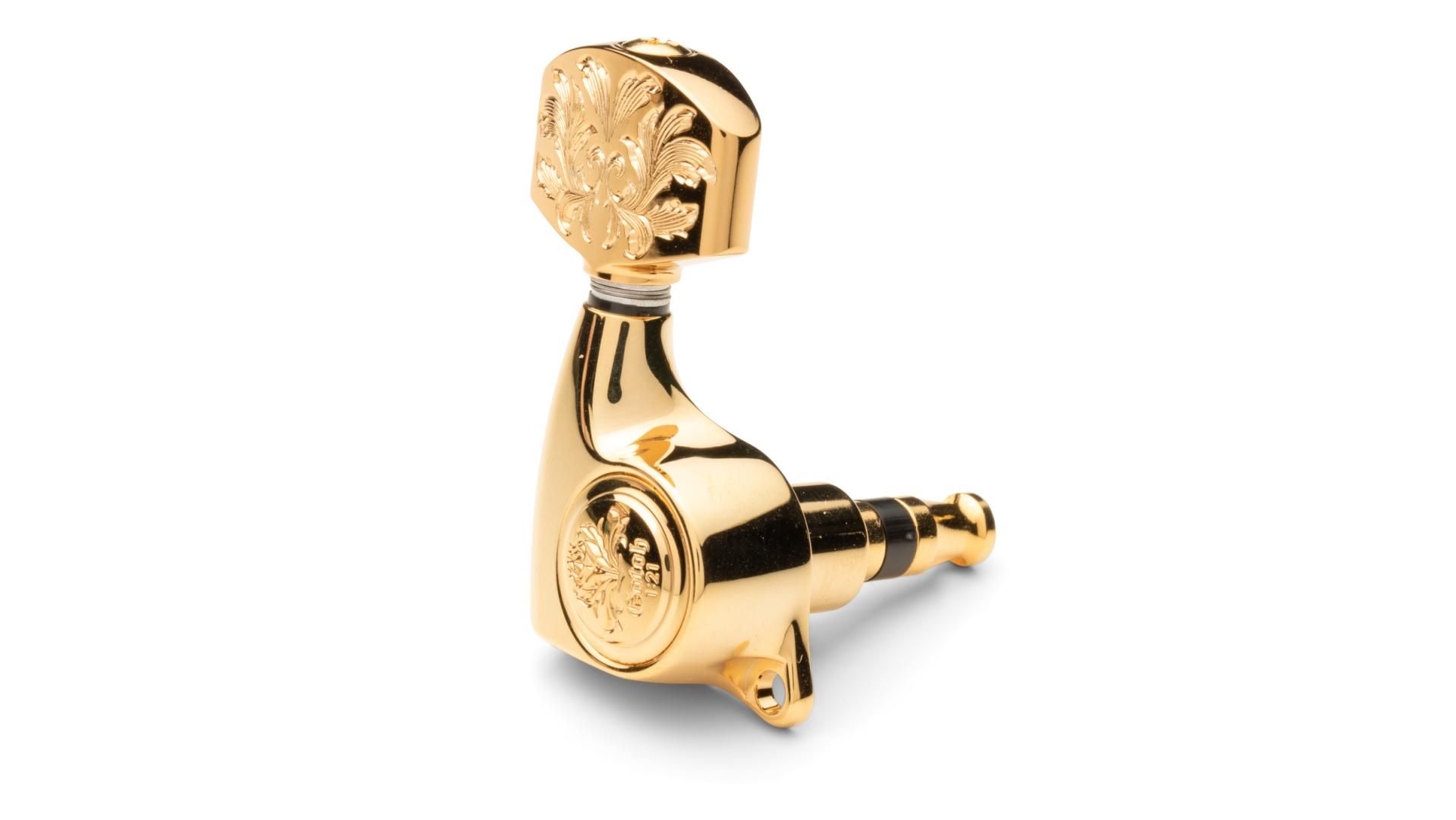 Gotoh Luxury Tuners 21:1 - 6-String, Polished Gold