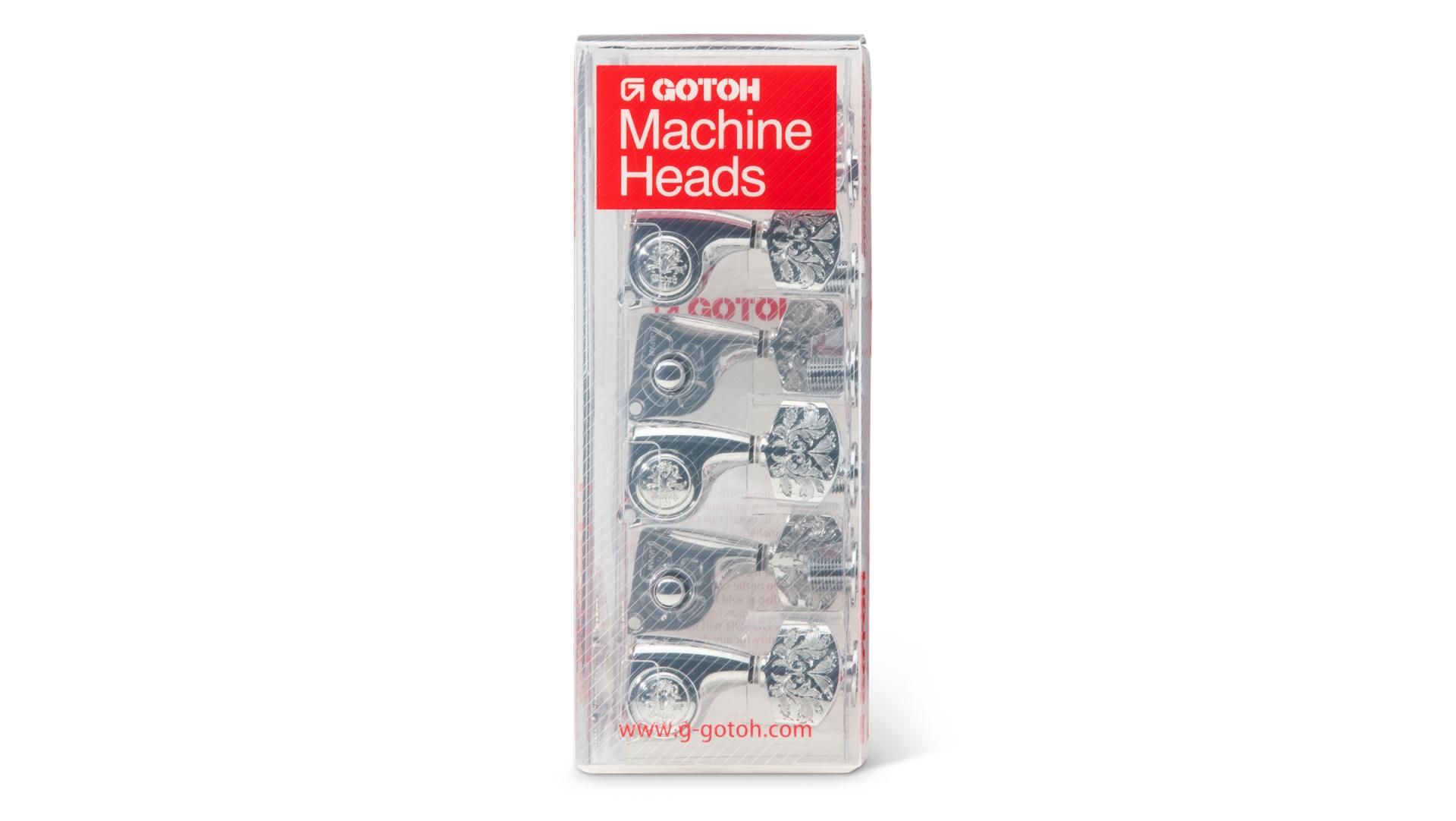 Gotoh Luxury Tuners 21:1 - 6-String, Chrome
