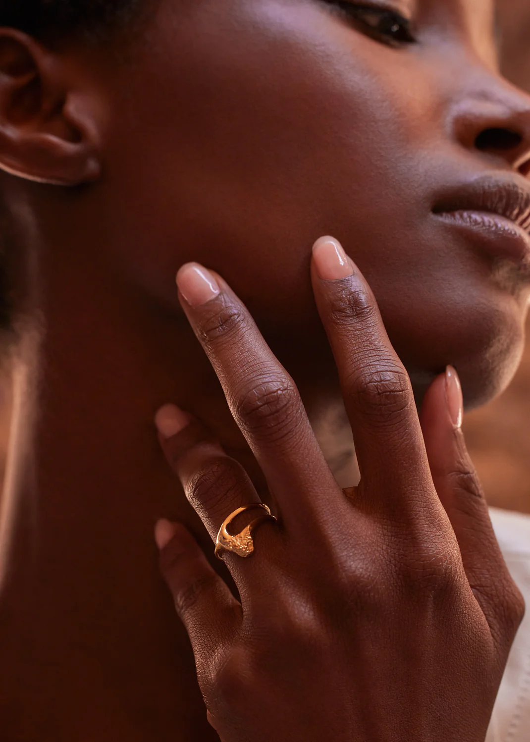 Eroz Fine Ring-Edition 24 carat gold gilded