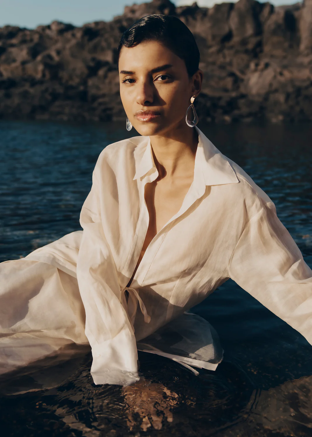 Drop Earrings Naé-Edition Glass