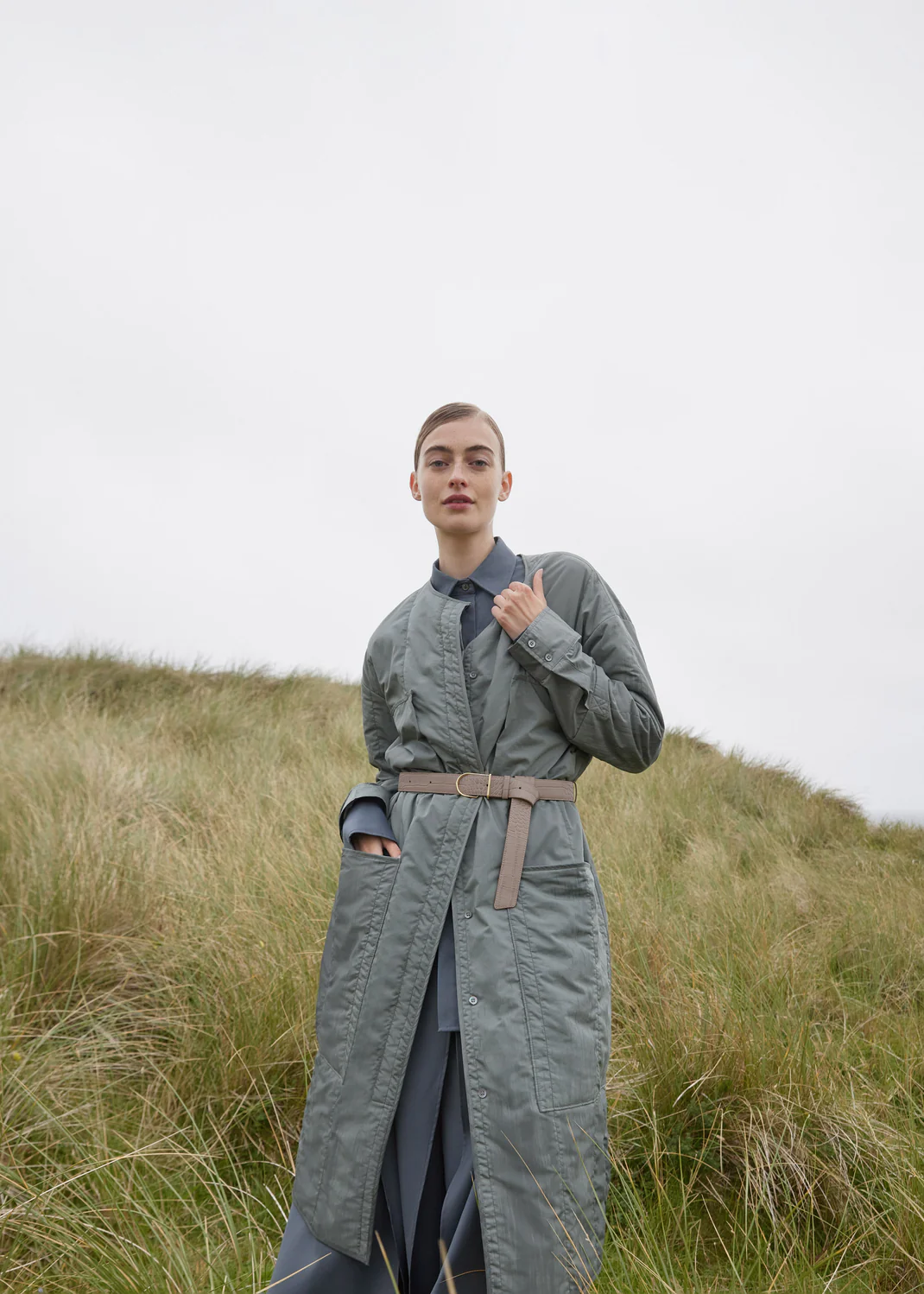 Umi Belt-Edition Taupe Croco