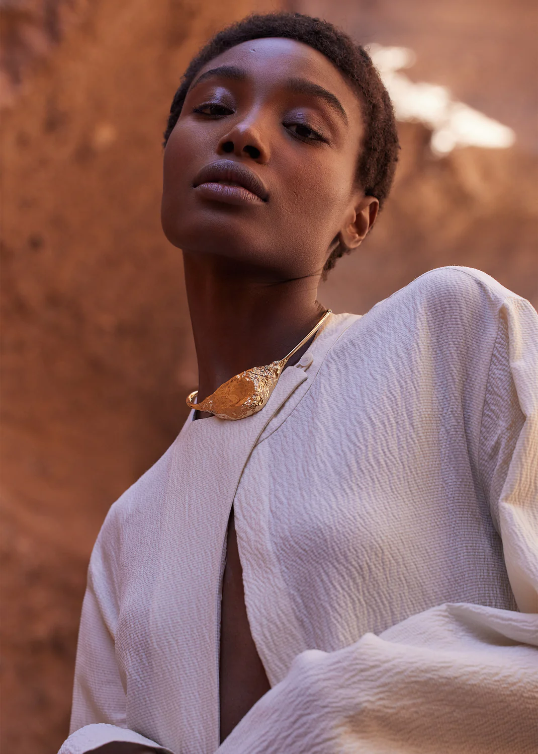 Eroz Necklace-Edition 24 carat gold gilded