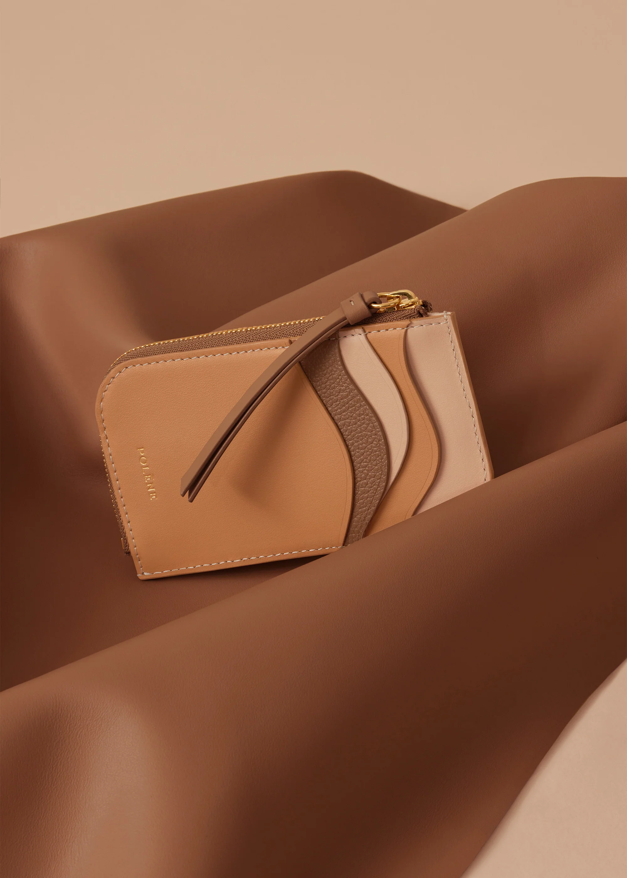 Atla Card Holder - Trio Camel