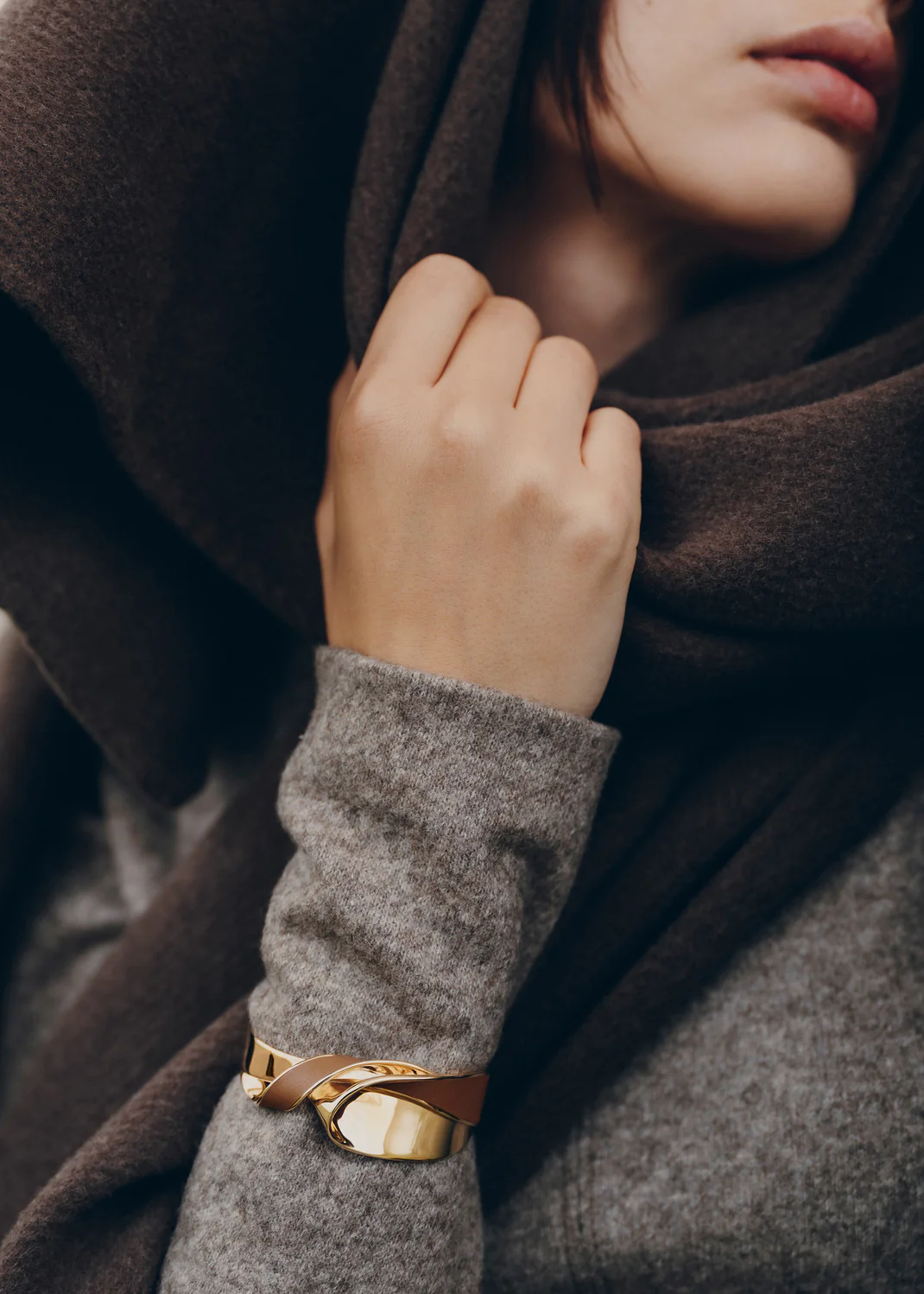 Éole Cuff-Edition Camel Leather