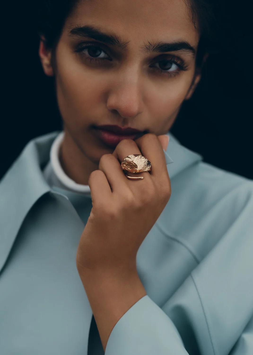 Eroz Ring-Edition 24 carat gold gilded