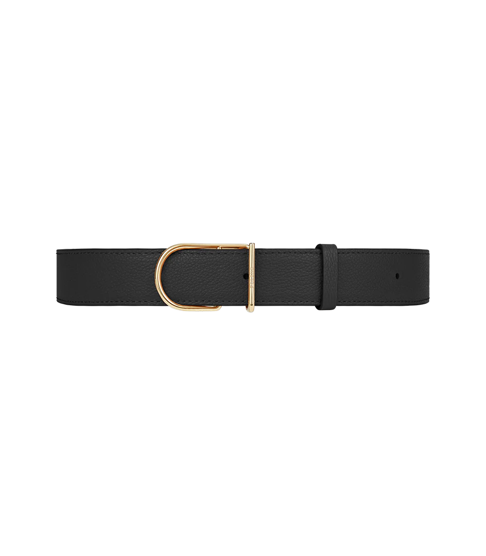 Umi Belt-Edition Textured Black