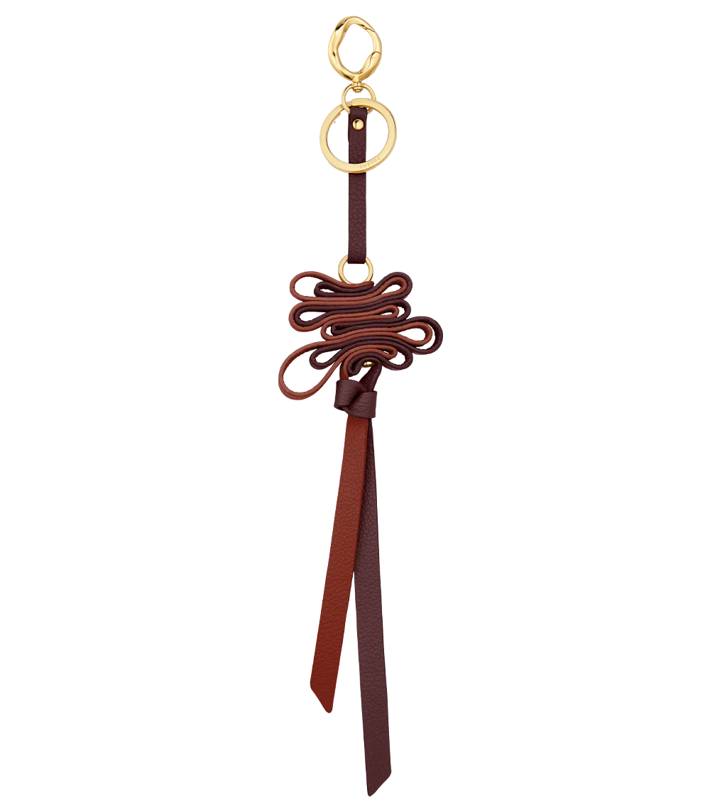 Ziggy Keyring - Duo Burgundy