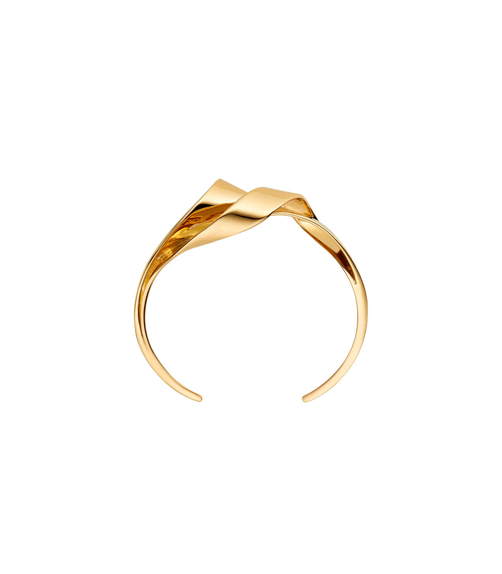 Éole Cuff-Edition 24 carat gold gilded