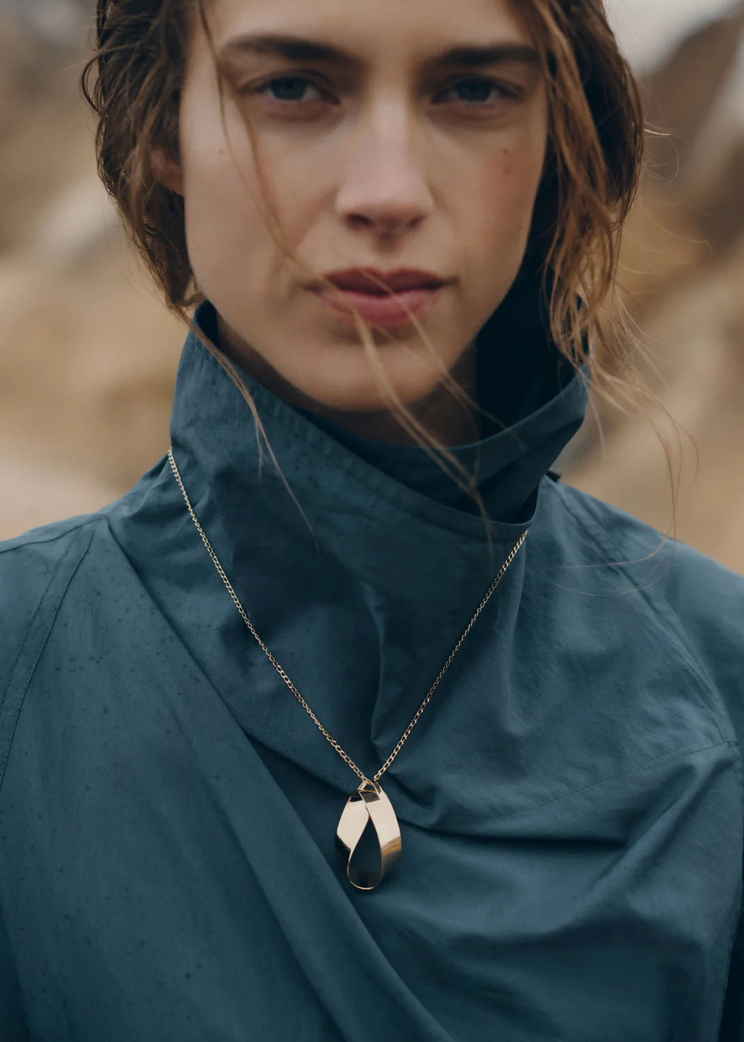 Éole Pendant-Edition 24 carat gold gilded