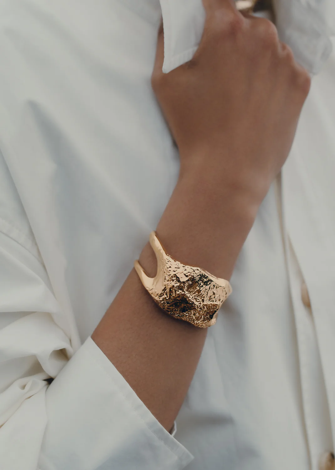 Eroz Cuff-Edition 24 carat gold gilded