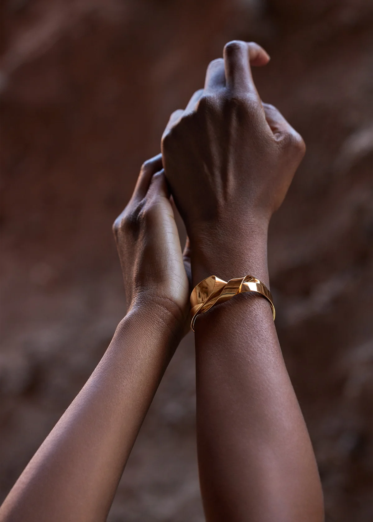 Éole Cuff-Edition 24 carat gold gilded