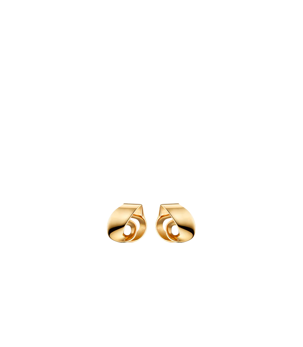 Éole Stud Earrings-Edition 24 carat gold gilded